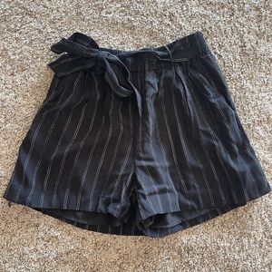 Aritzia striped shorts